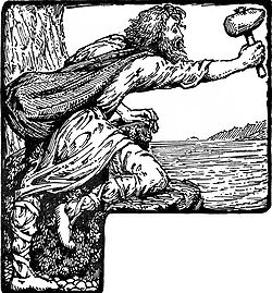 Tor i illustration av William Gershom Collingwood (1854-1932)